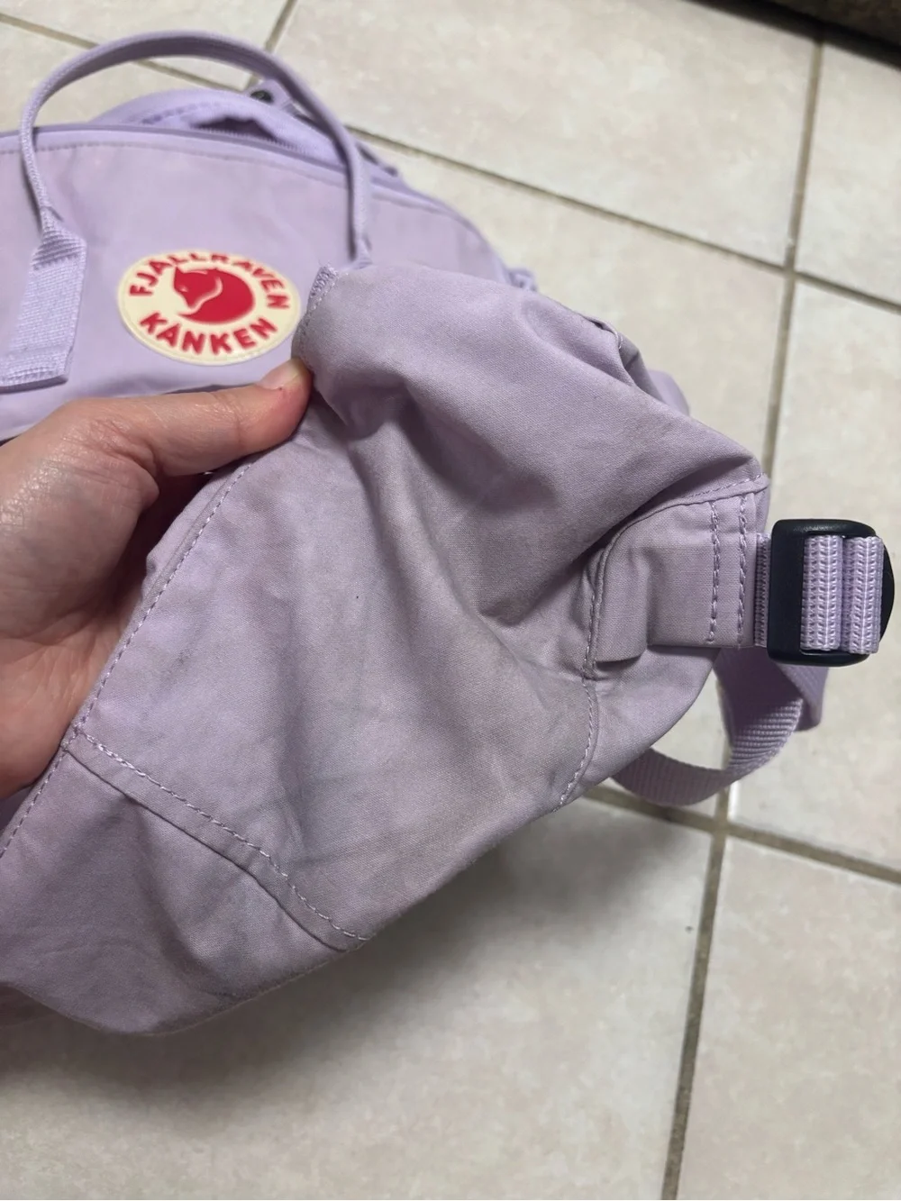 Fjallraven Kanken Mini Backpack Pastel Lavender Purple